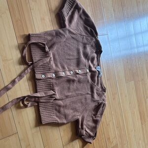 Everlane Brown Women's Cardigan Sweater